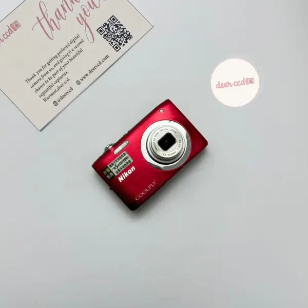 Nikon Coolpix S2600 - Red