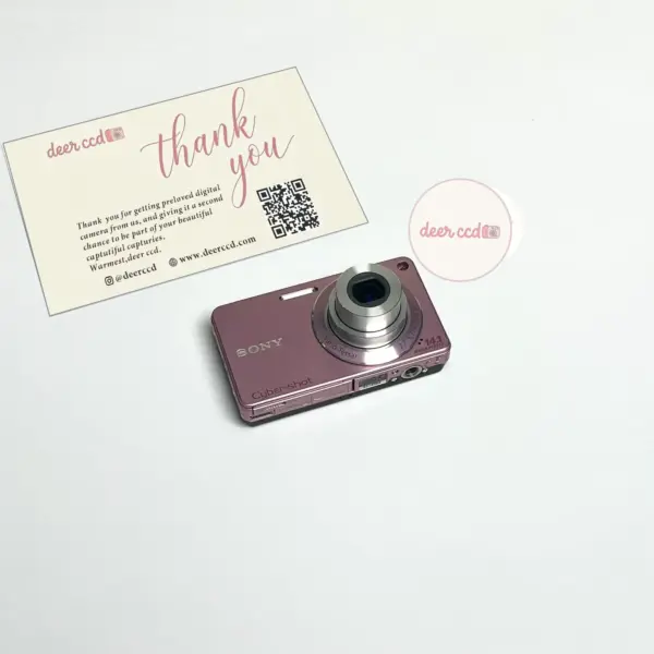 Sony Cyber-shot DSC-W350 - Pink