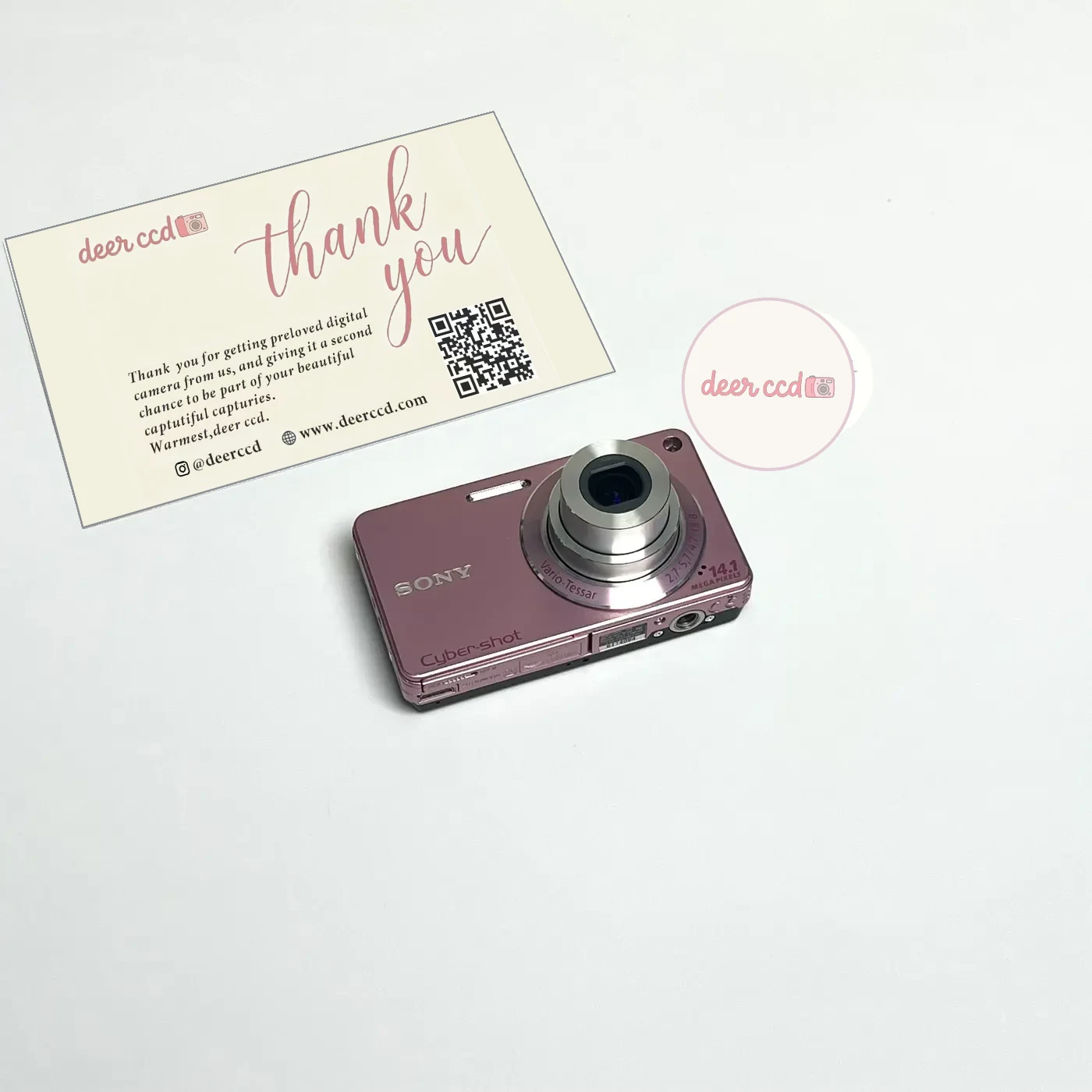 Sony Cyber-shot DSC-W350 - Pink