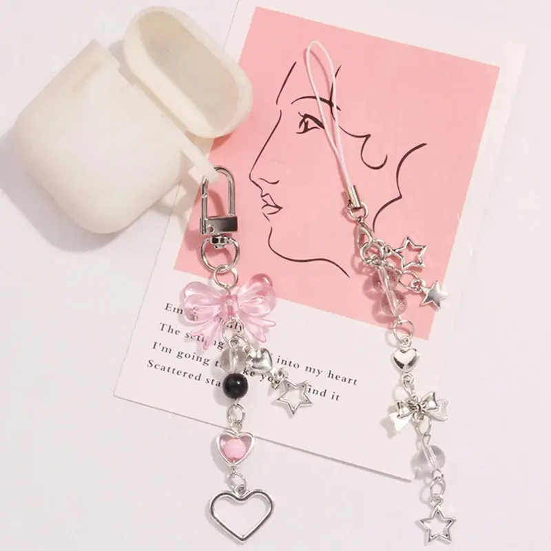 Falling Heart Keychain