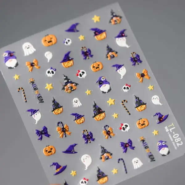 Pumpkin Ghost Camera Sticker